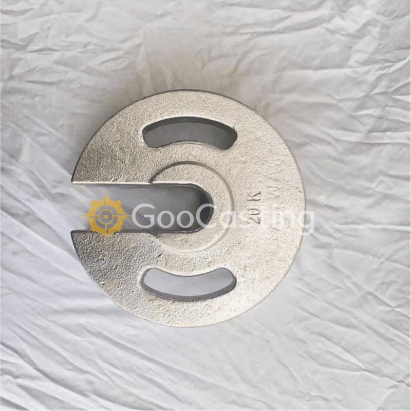 Custom Cast Iron Tent Weights 10kg