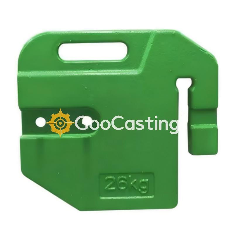 Cast Iron Front Tractor Counterweights for John Deere