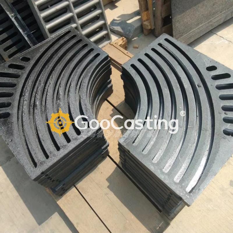 Custom Ductile Iron Tree Grate Tree Pit Cover QT450-10 1