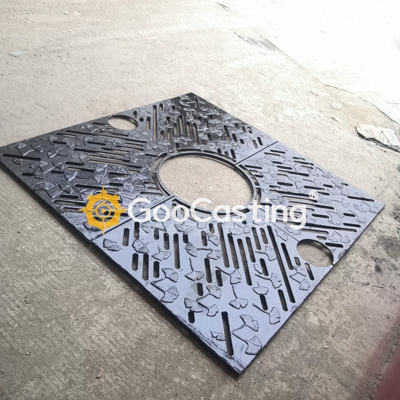 Custom Ductile Iron Tree Grate Tree Pit Cover QT450-10 1