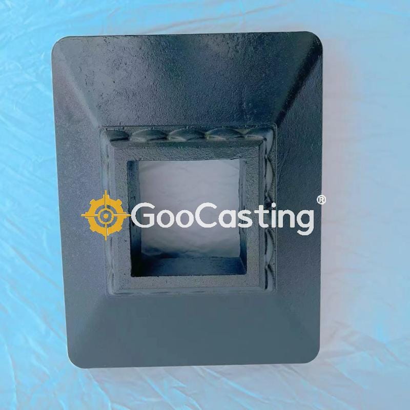 Cast Iron Lotus Railing Base Guardrail Column Cast Iron