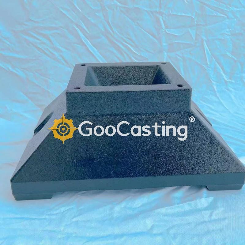 Cast Iron Lotus Railing Base