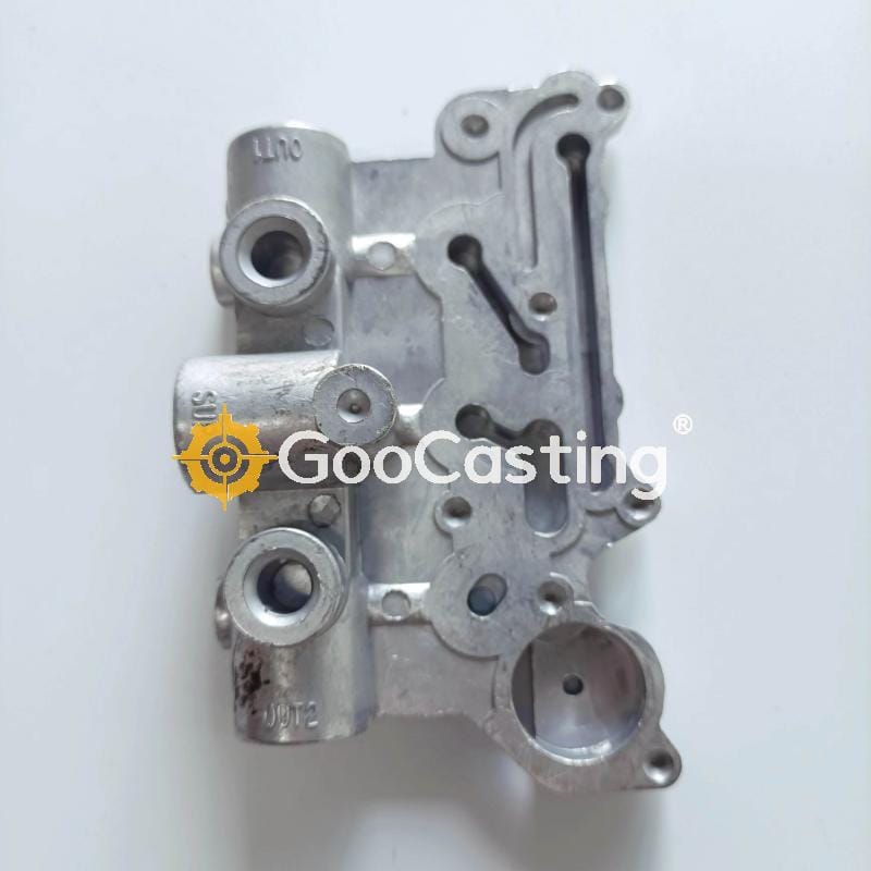 Custom Aluminum Die Cast Hydraulic Manifold Valve Block(1)