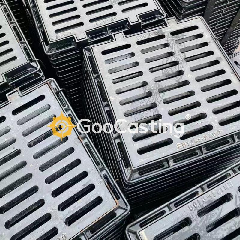 EN124 Ductile Iron Gully Grating Trench Cover,