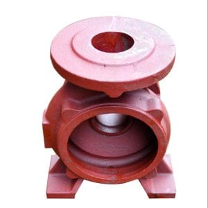 Water Pump Body Casting Resin Coated Sand Grey Cast Iron